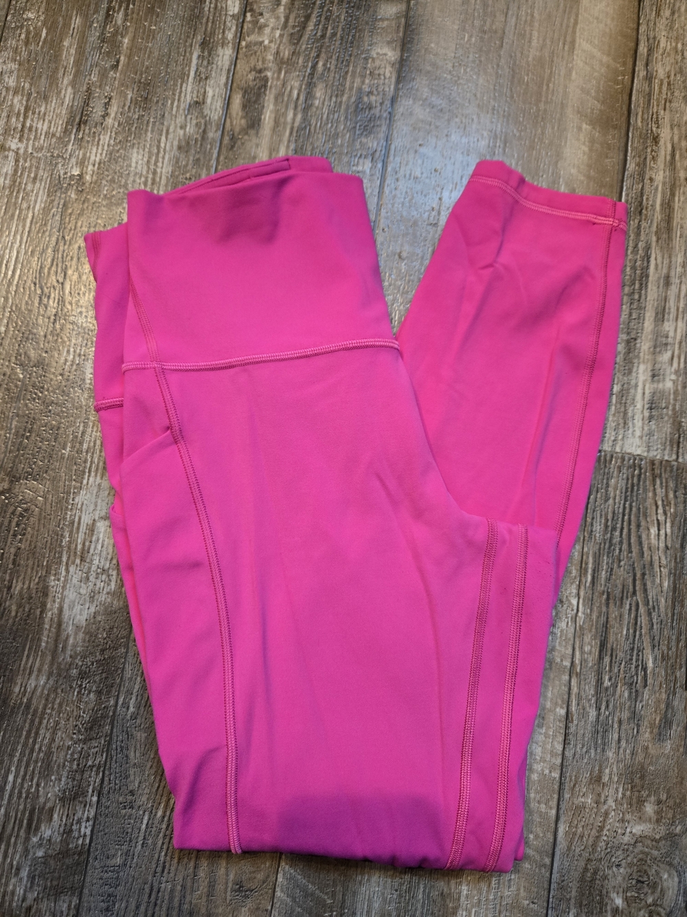 Lululemon Hot Pink Double Lined Leggings 25in